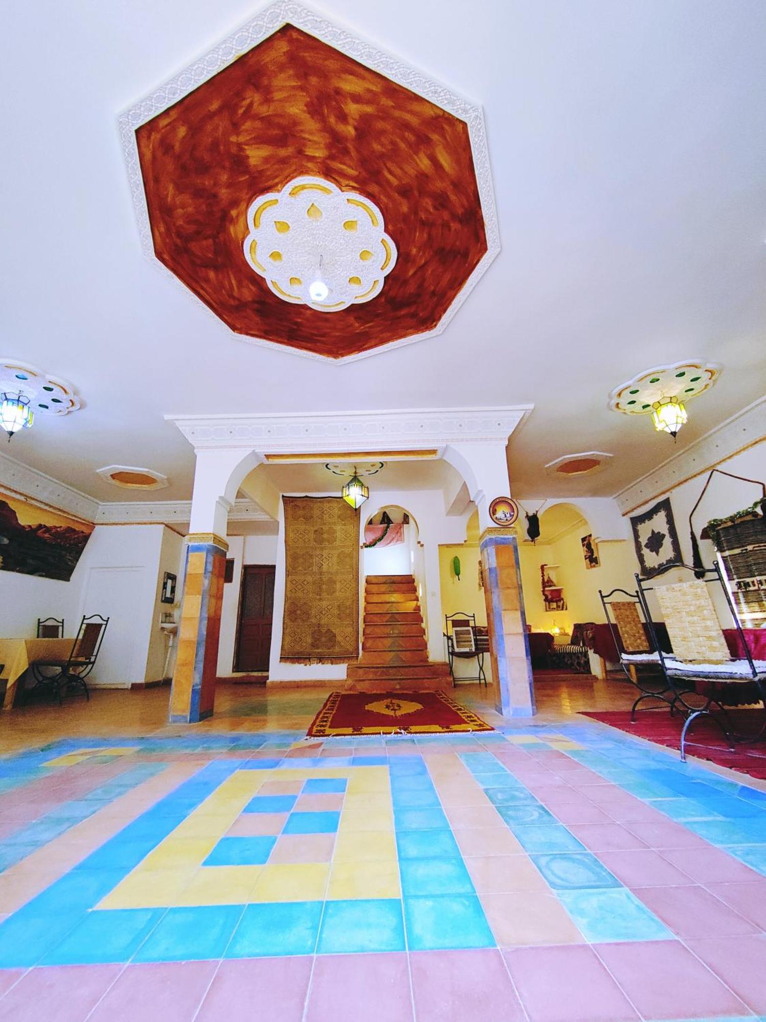 Riad Kasbah Des Roches Akhendachou n'Ait Ouffi Exterior photo